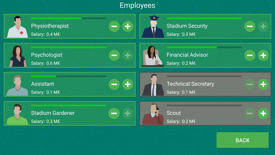 Football Team Manager Capture d'écran 3