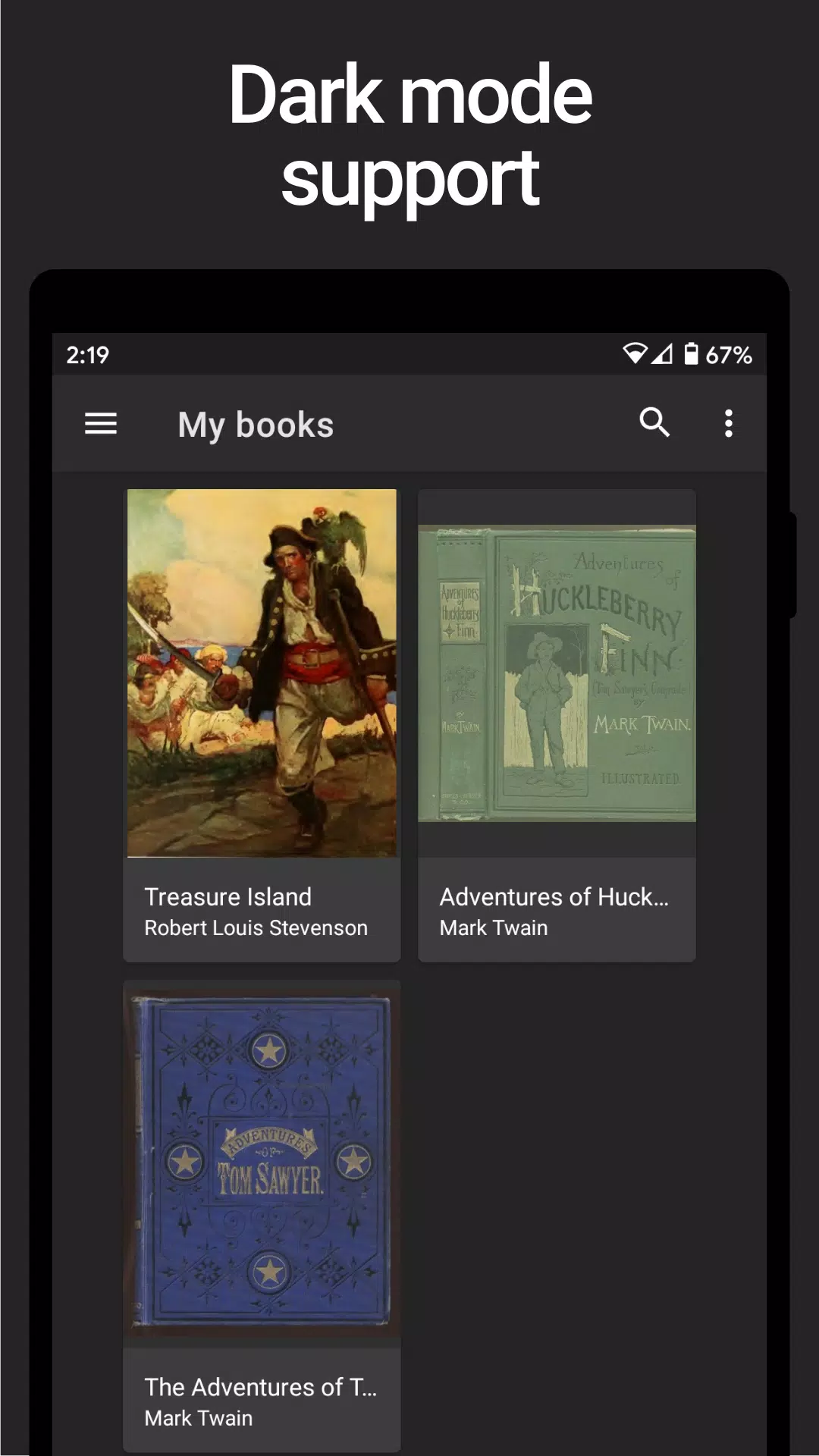 Lithium: EPUB Reader應用截圖第3張