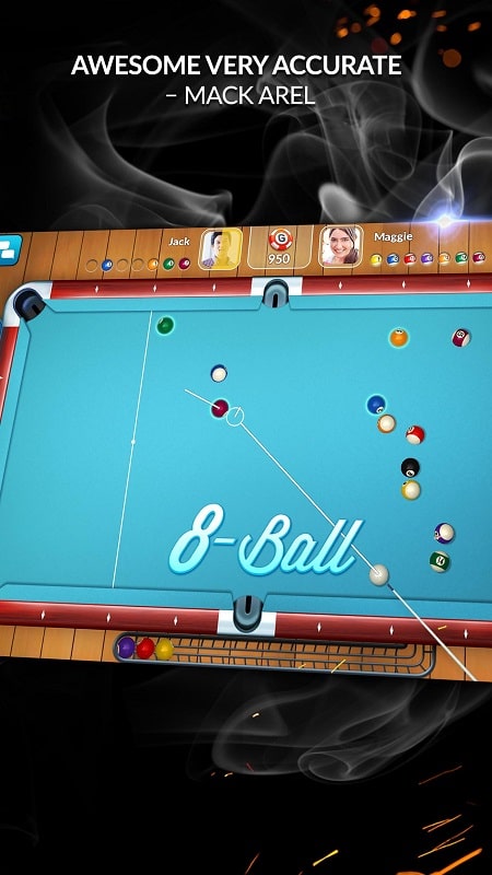 Pool Live Pro: 8-Ball 9-Ball स्क्रीनशॉट 2