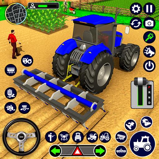 Real Tractor Driving Simulator Captura de pantalla 0