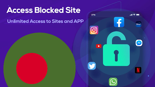 Bangladesh VPN - Free Hotspot Proxy स्क्रीनशॉट 1