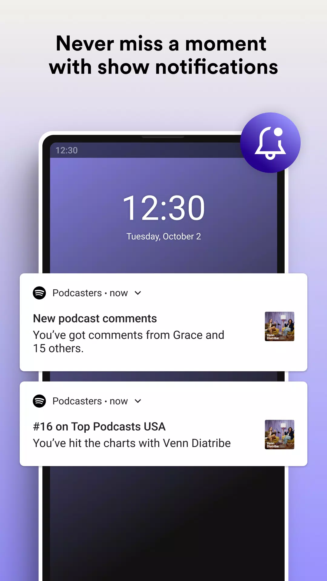 Spotify for Podcasters Capture d'écran 3