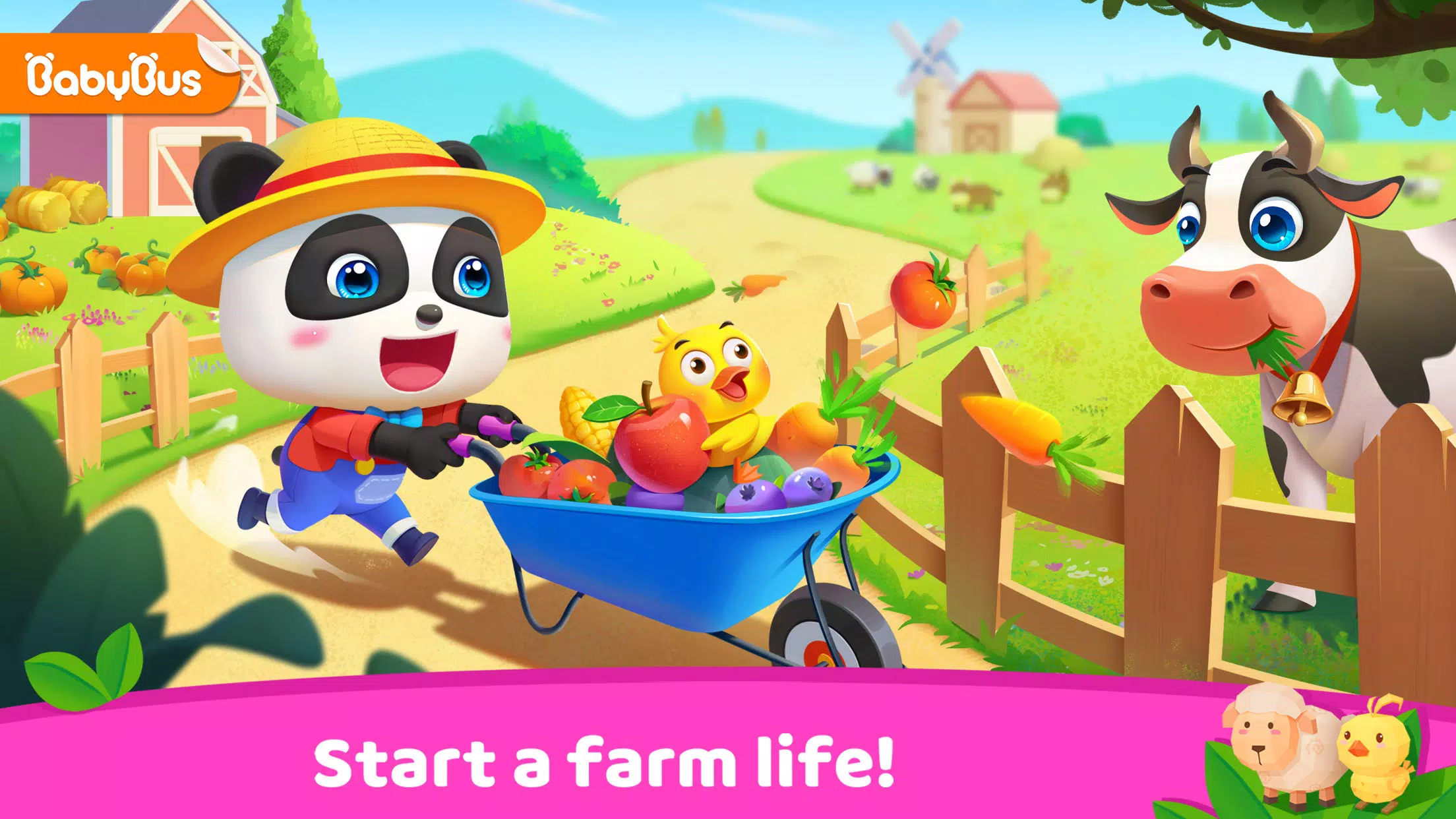 Little Panda’s Town: My Farm Скриншот 0