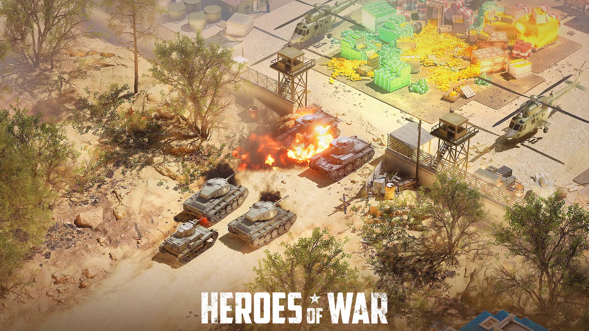 Heroes of War スクリーンショット 1