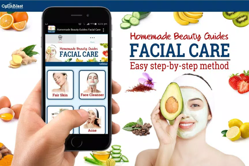 Homemade Beauty: Facial Care应用截图第0张