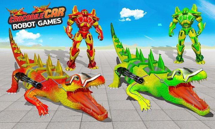 Robot Game Transform Crocodile स्क्रीनशॉट 3