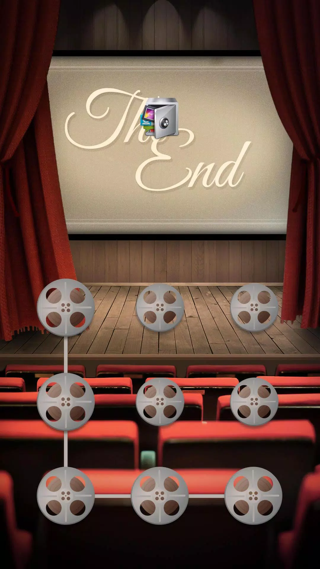 AppLock Live Theme Cinema Screenshot 0