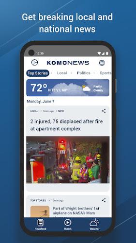 KOMO News Mobile Captura de pantalla 0