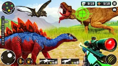 Wild Dinosaur Hunting Game应用截图第2张