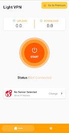 Light VPN - Fast, Secure VPN Captura de pantalla 1