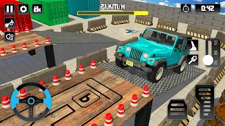 Jeep Parking Game - Prado Jeep Captura de tela 0