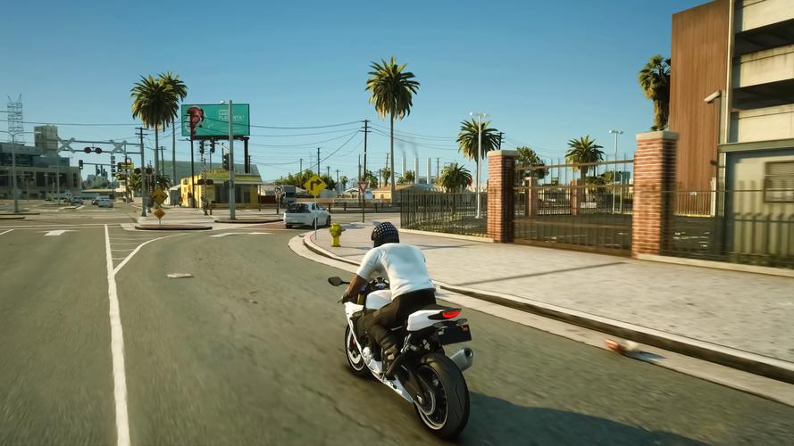 Highway Bike Traffic Racer 3D应用截图第2张