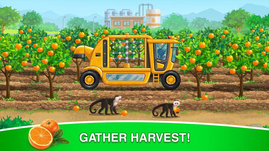 Farm kids games my Farming car 스크린샷 3