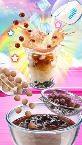 Unicorn Bubble Tea - Icy Drink スクリーンショット 2