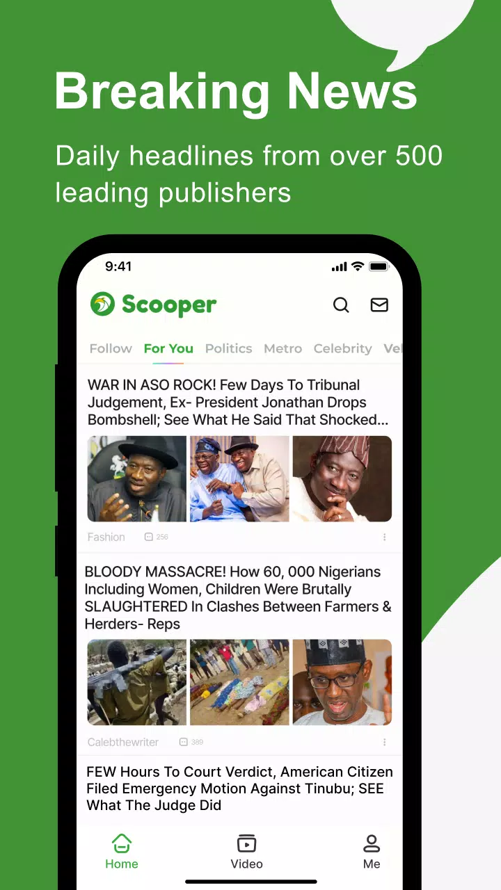Scooper News: News Around You Captura de tela 2