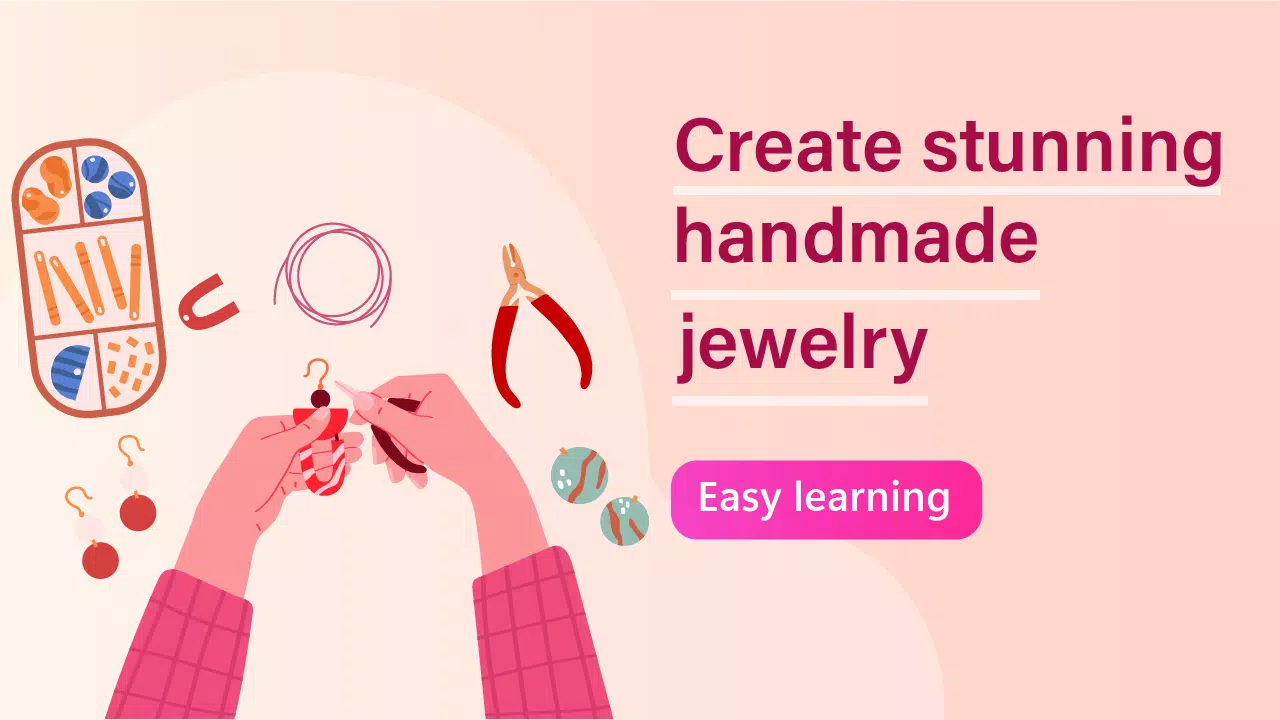 DIY Jewelry Making App Captura de tela 0