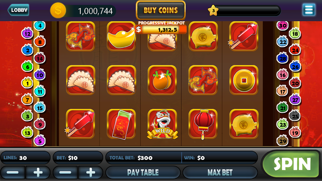 Golden Epic Fortune Slots Capture d'écran 0