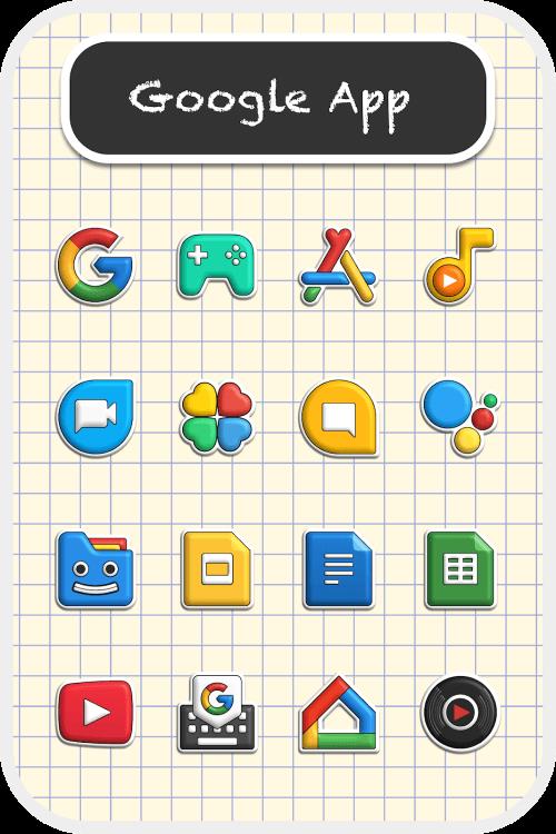 Poppin icon pack Скриншот 0