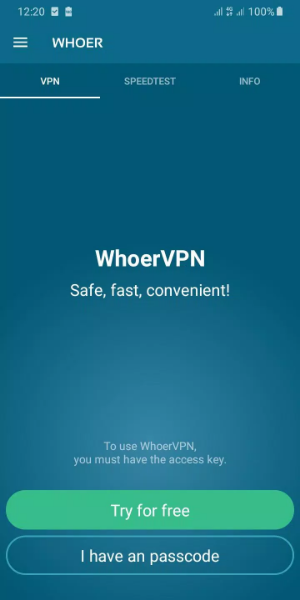 Whoer VPN - unlimited free VPN應用截圖第0張