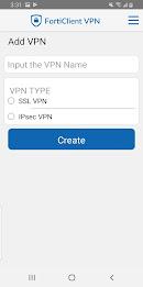 FortiClient VPN स्क्रीनशॉट 0