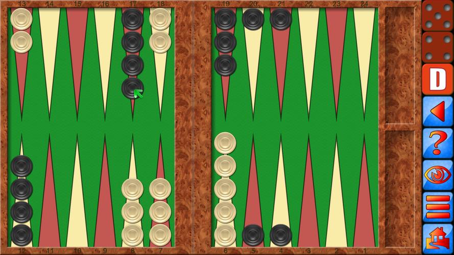 Backgammon V+ Capture d'écran 0