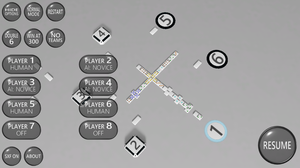 3D Dominoes by A Trillion Games Ltd 스크린샷 3