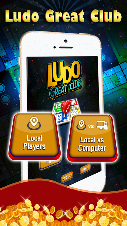 Ludo Great Club: King of Club games Captura de pantalla 0