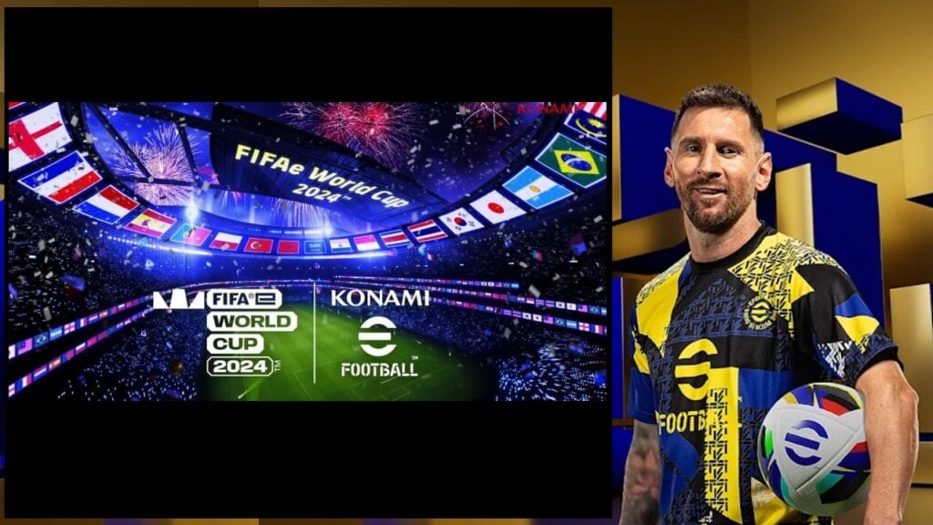 Konami 的 eFootball 與 FIFA  合作舉辦大型錦標賽