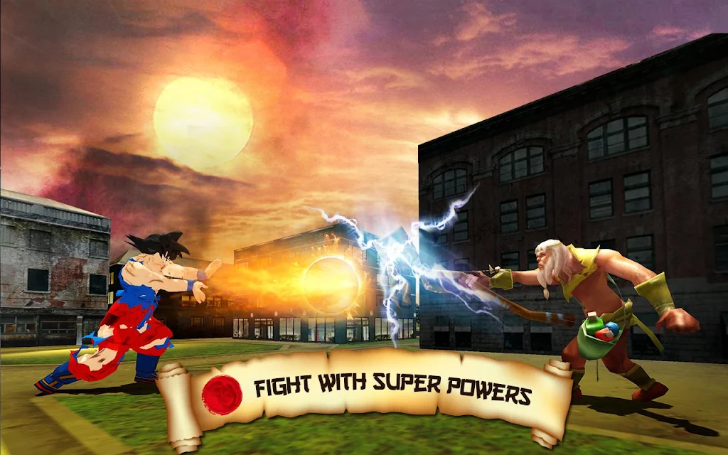 Super Goku Hero Xenoverse Saiyan Battle スクリーンショット 0
