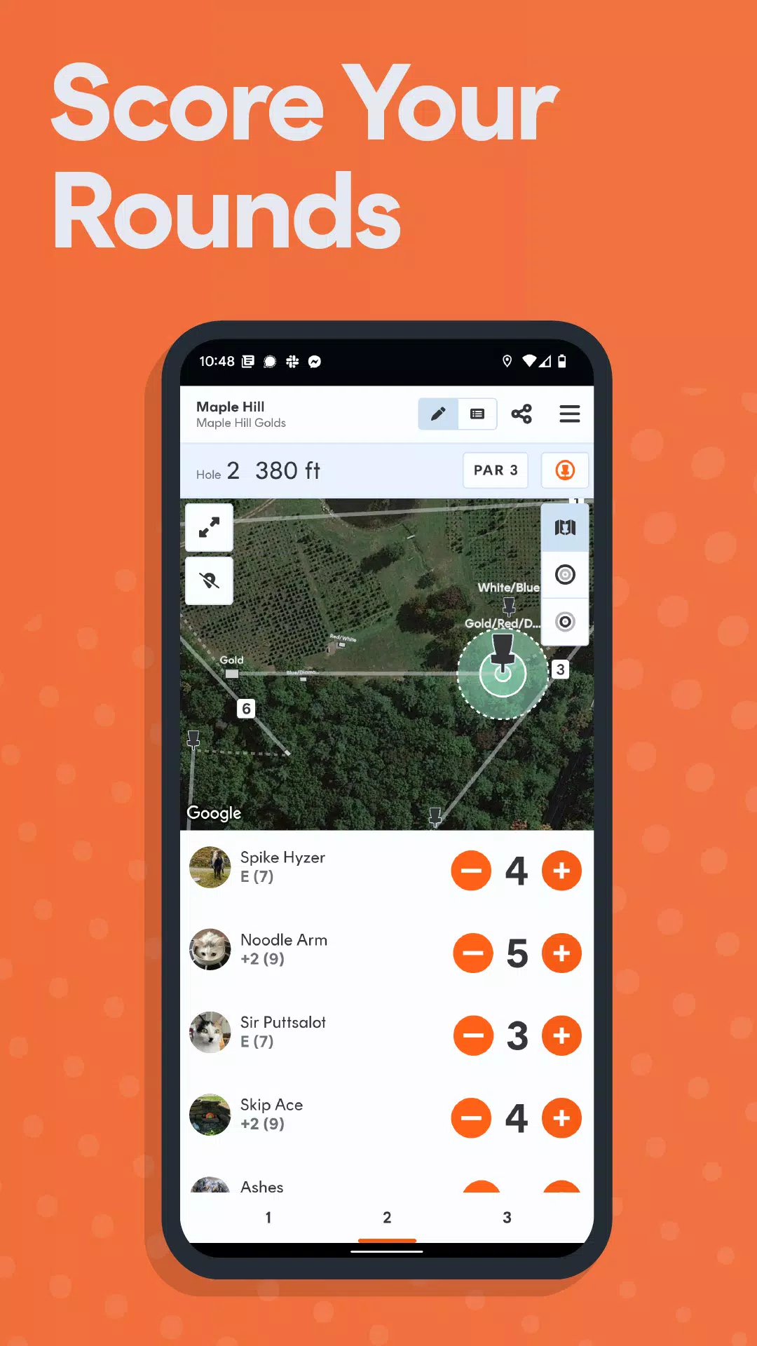 UDisc Disc Golf App स्क्रीनशॉट 2
