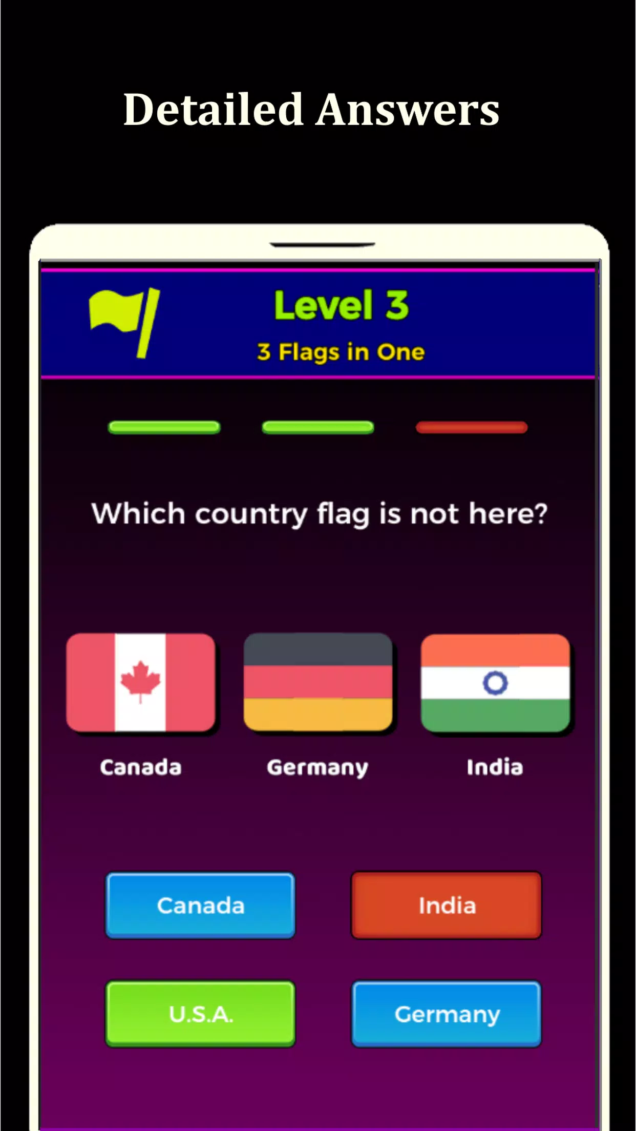World Flags Quiz Game Capture d'écran 1