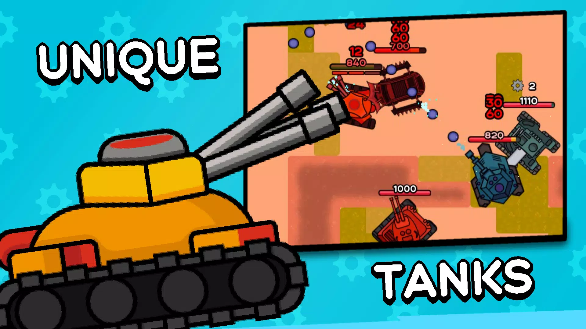 Tanks: Battle for survival スクリーンショット 2