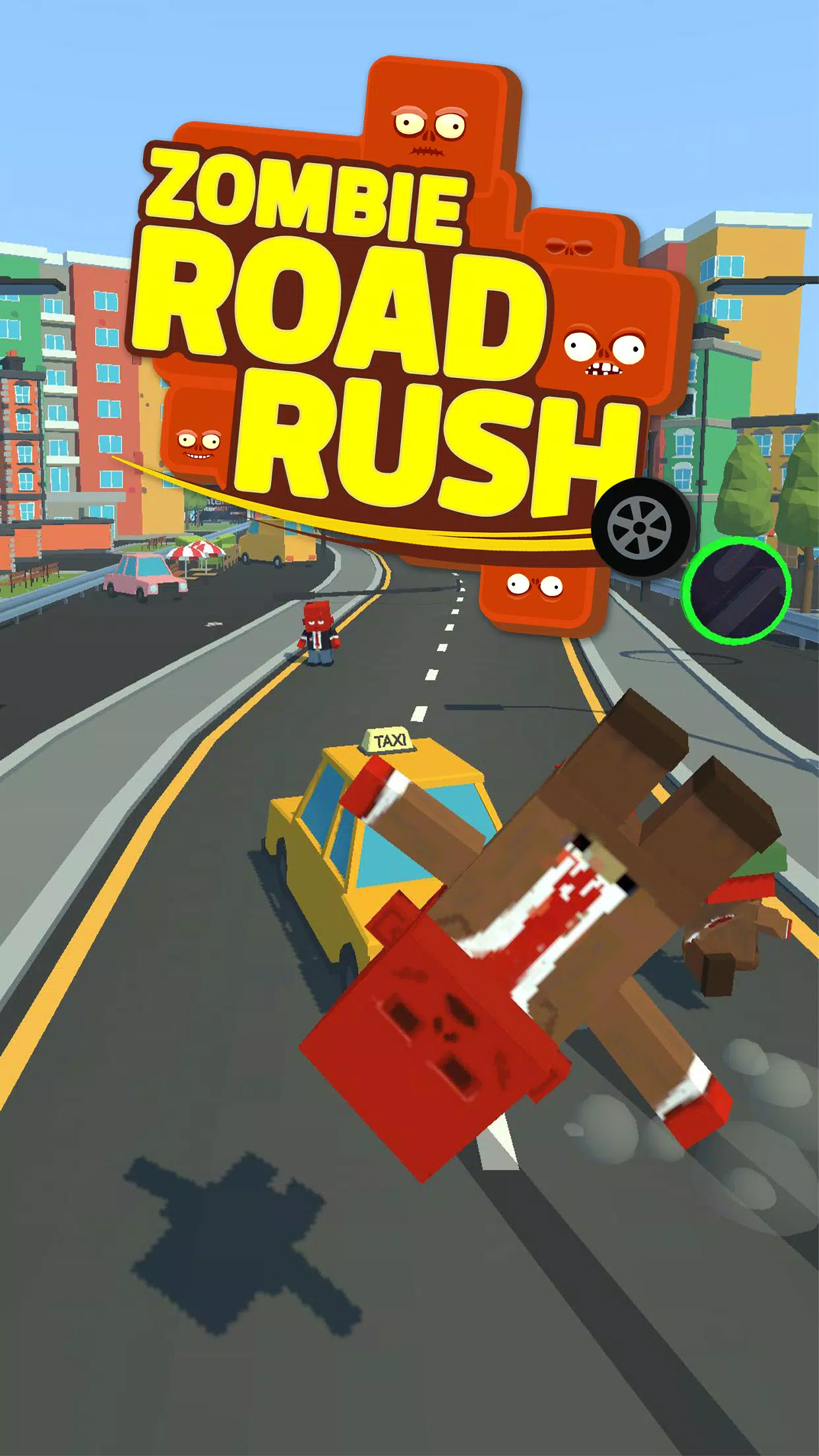 Zombie Road Rush स्क्रीनशॉट 0