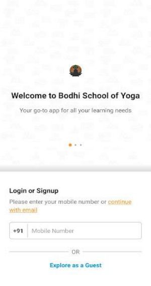 Bodhi School of Yoga应用截图第0张