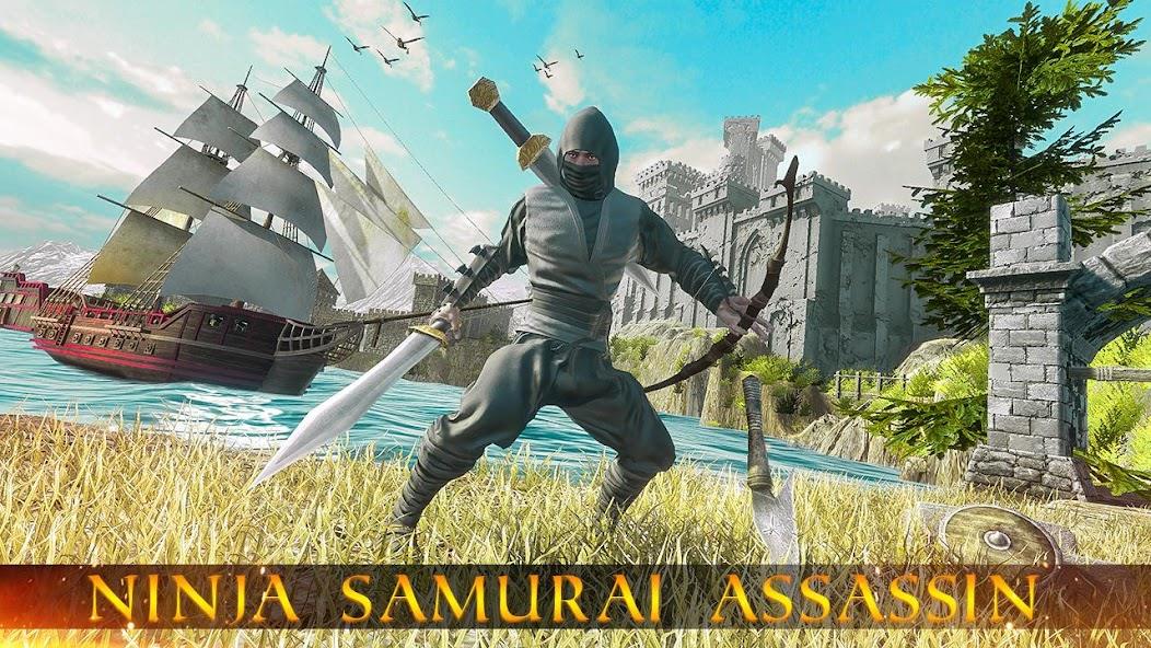 Ninja Samurai Assassin Hunter Mod स्क्रीनशॉट 2