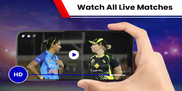 Live Cricket TV HD: Streaming應用截圖第1張