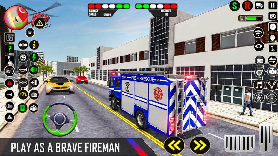 Police Ambulance Fire Truck应用截图第3张