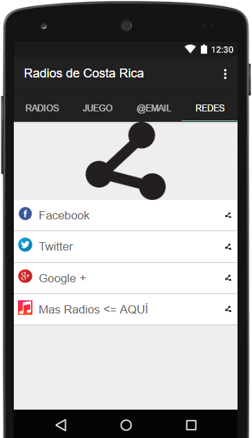 Radios Emisoras de Costa Rica FM AM en Vivo Gratis Captura de tela 2