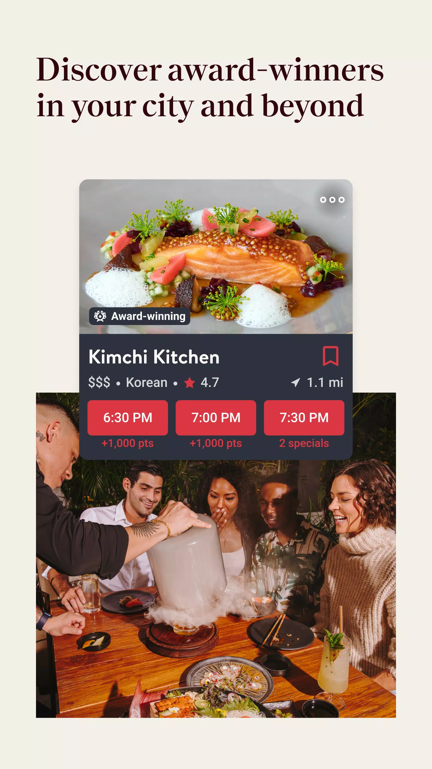 OpenTable Japan スクリーンショット 1