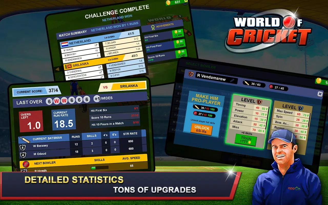 World of Cricket :Championship應用截圖第3張