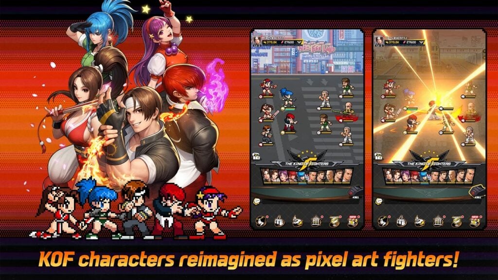 KOF : le RPG à collectionner entre en accès anticipé