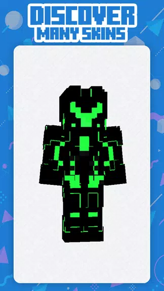 Neon Squad Skin Minecraft スクリーンショット 0