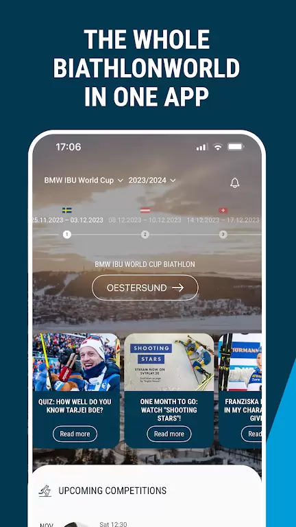 Official IBU App Скриншот 1