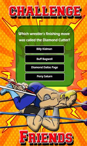 Wrestling Body Slams Pro Quiz スクリーンショット 1