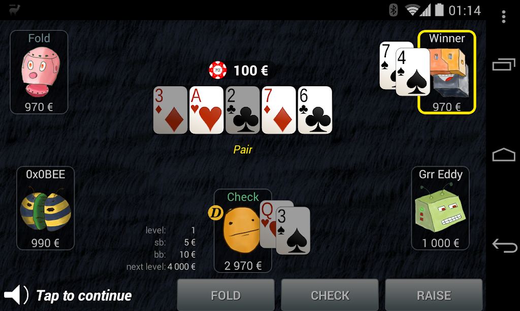 Bots Don’t Bluff Offline Poker應用截圖第3張