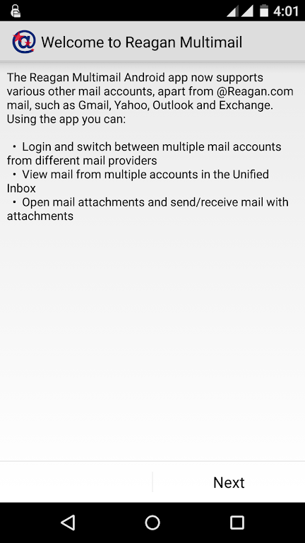 ReaganMail By Reagan.com LLC Captura de pantalla 0