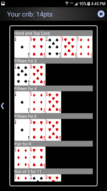 Grandpas Cribbage Screenshot 3