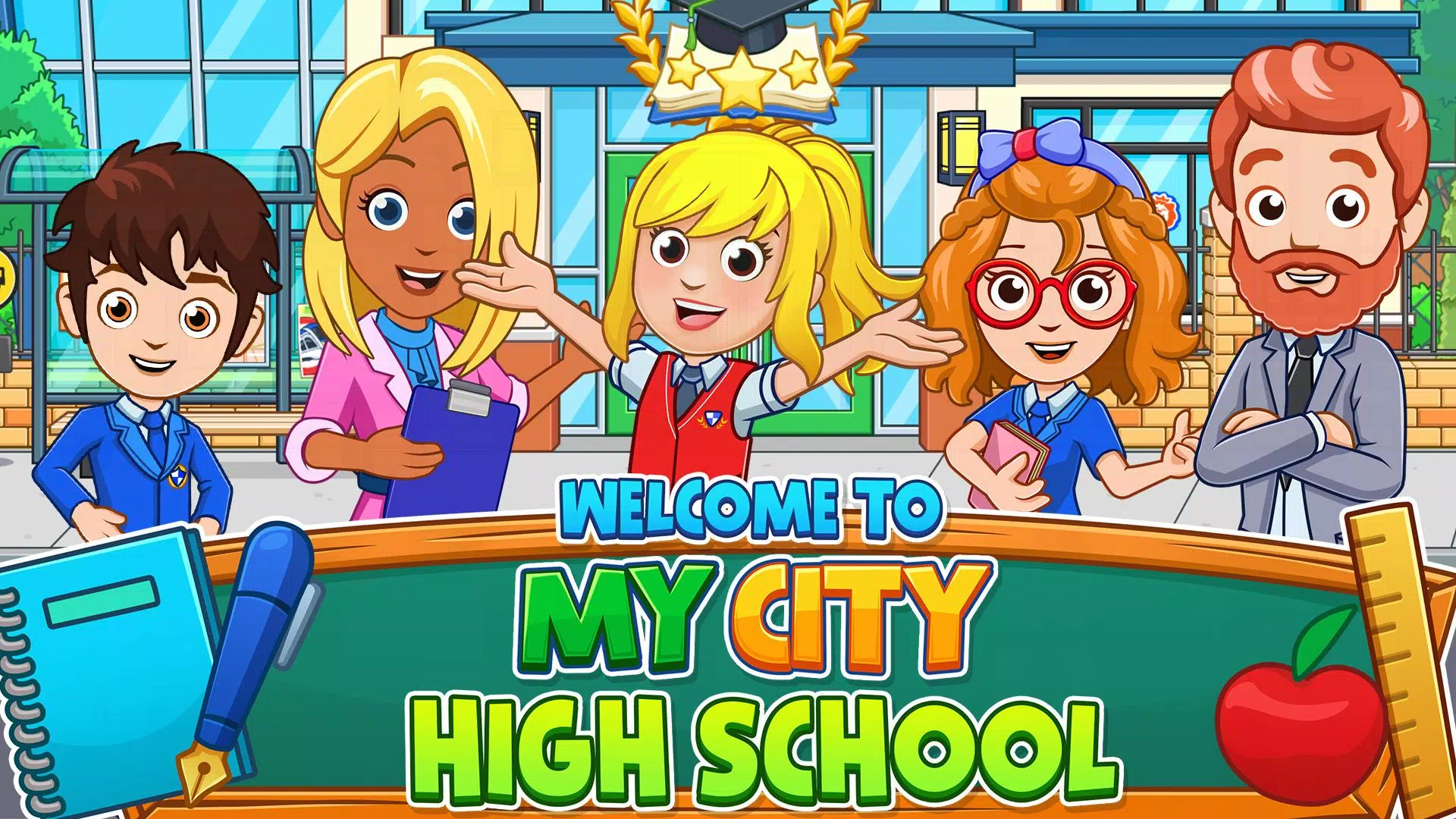 My City : High School Скриншот 0