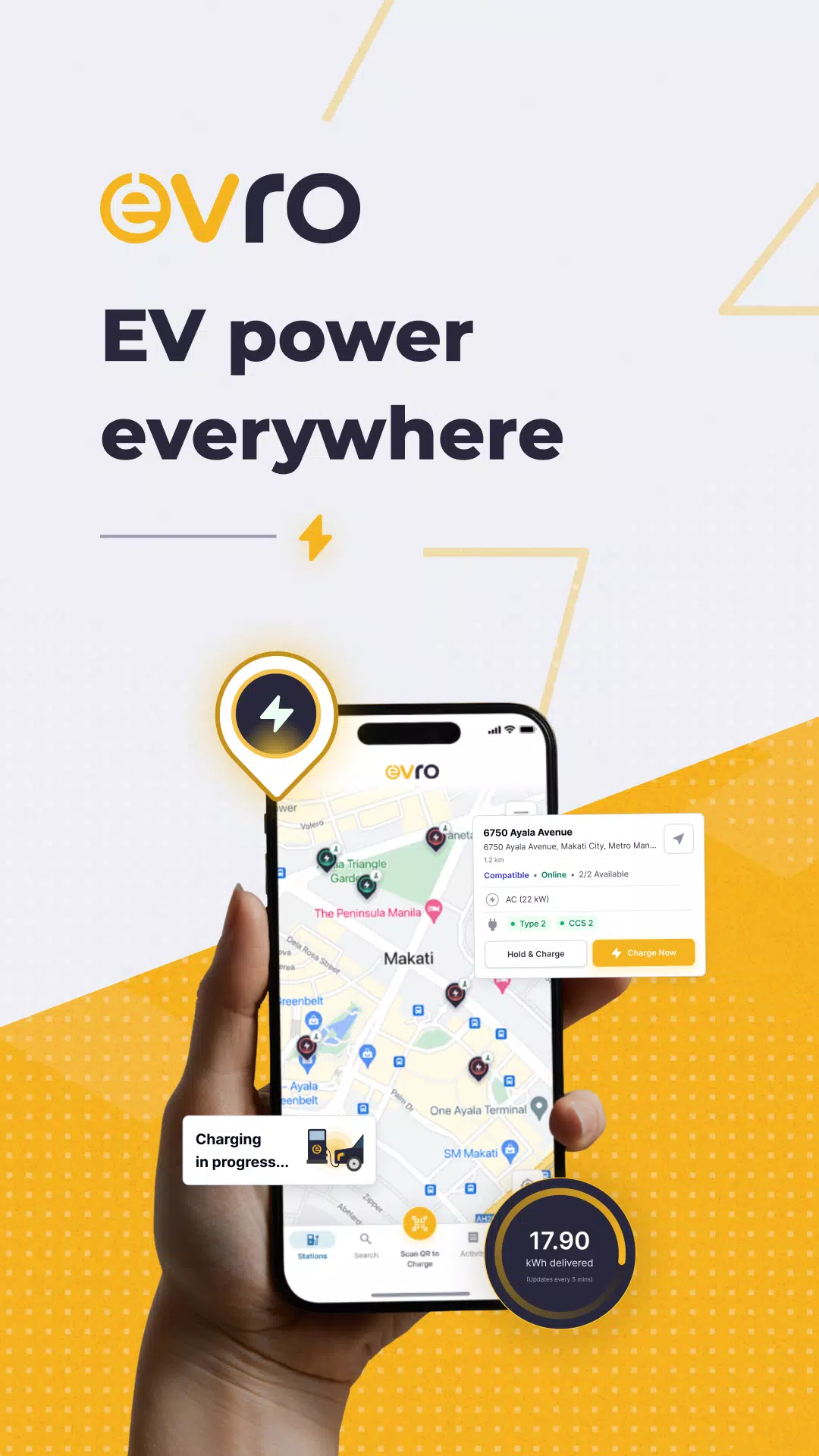 EVRO - EV Power Everywhere स्क्रीनशॉट 0