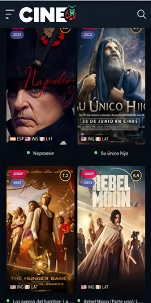 CINEHAX Capture d'écran 1